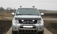 Nissan Navara 2006–2015 Deflektor pokrova motorja VIP (2005-2010) fotografija 1