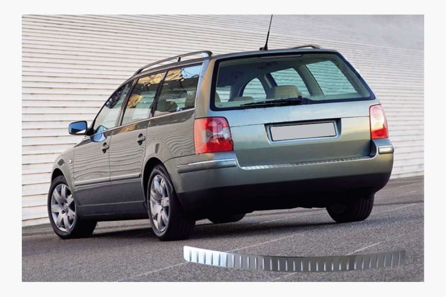 Volkswagen Passat B5 1997–2005 Nerjaveče letve za zadnji odbijač SW (Omsa) Image