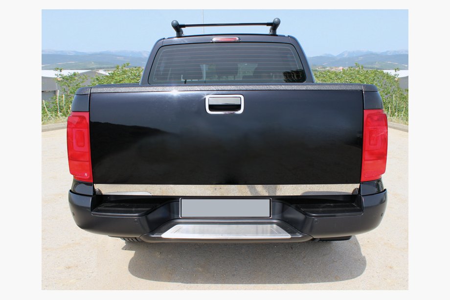Volkswagen Amarok 2010–2022 Nerjaveča zaščitna letvica roba prtljažnika OmsaLine - italijansko nerjavno jeklo Image