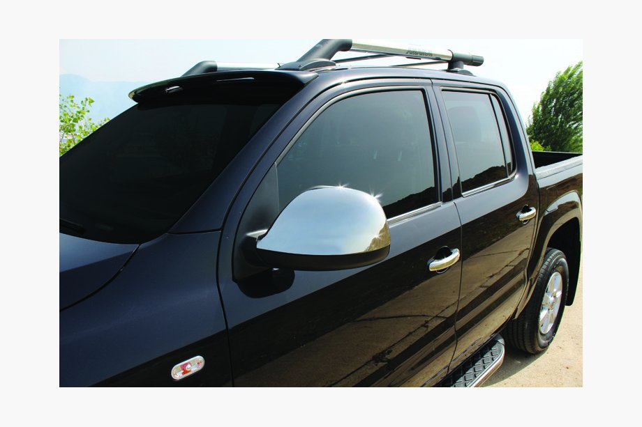 Volkswagen Amarok 2010–2022 Kromirani pokrovi ogledal (2 kosa, nerjavno jeklo) Image