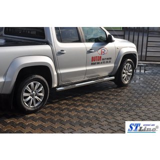 Stranske cevi (2 kos, nerjaveče jeklo) Volkswagen Amarok 2010–2022 fotografija 3