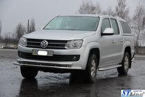 Volkswagen Amarok 2010–2022 Sprednji zaščitni lok ST018-2 (nerjavno jeklo) fotografija 3