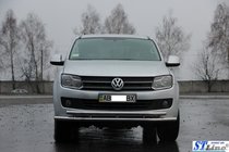 Volkswagen Amarok 2010–2022 Sprednji zaščitni lok ST018-2 (nerjavno jeklo) fotografija 2