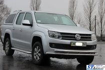 Volkswagen Amarok 2010–2022 Sprednji zaščitni lok ST018-2 (nerjavno jeklo) fotografija 4
