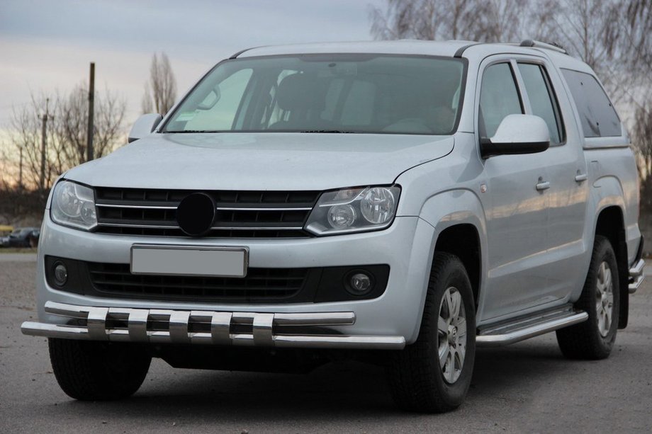 Volkswagen Amarok 2010–2022 Sprednji zaščitni lok ST015 (nerjaveče jeklo) Image
