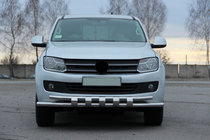 Volkswagen Amarok 2010–2022 Sprednji zaščitni lok ST015 (nerjaveče jeklo) fotografija 2