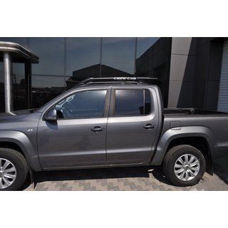 Črni strešni vzdolžni nosilci s prečniki Mitsubishi L200 2006–2015 fotografija 3