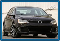 Volkswagen Jetta 2011–2018 Pokrovi ogledal iz nerjavečega jekla za EU (2 kosa) OmsaLine - italijansko nerjavno jeklo fotografija 2