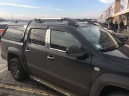 Volkswagen Amarok 2010–2022 Letve za stebričke vrat (6 kos, nerjavno jeklo) fotografija 2
