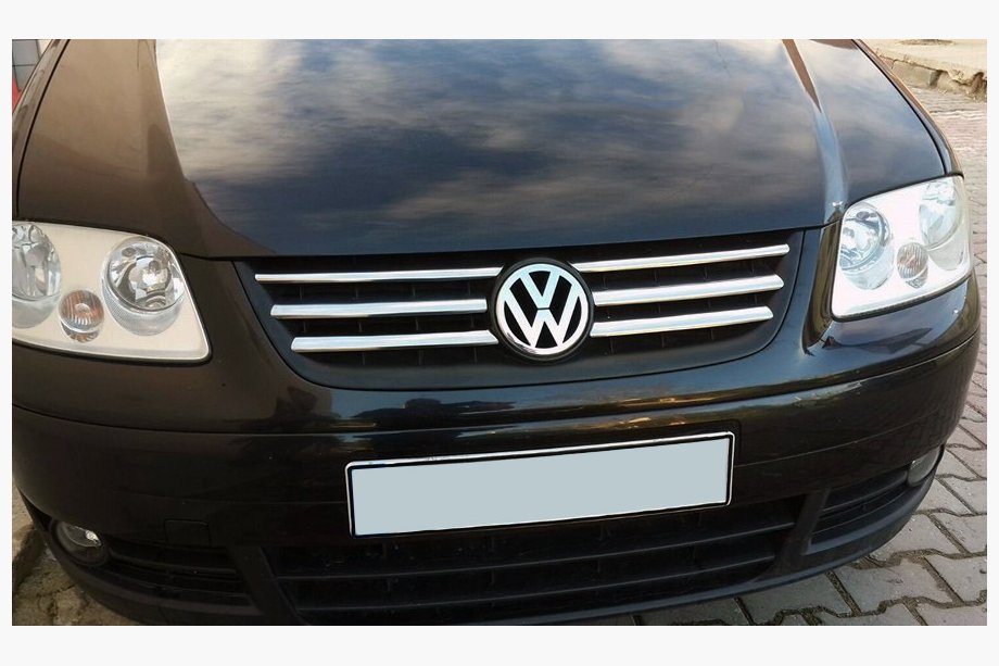 Volkswagen Caddy 2004–2010 Obrobe rešetke Life (6 kos, nerjaveče jeklo) Image