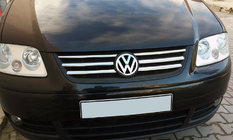 Volkswagen Caddy 2004–2010 Obrobe rešetke Life (6 kos, nerjaveče jeklo) fotografija 1