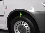 Volkswagen Caddy 2004–2010 Obrobe blatniških lokov (mat črna) fotografija 2