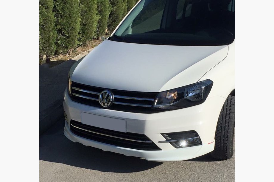 Volkswagen Caddy 2015–2020 Dodatek sprednjega odbijača (za lakiranje) Image