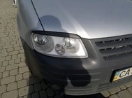 Volkswagen Caddy 2004–2010 Veke za žaromete (črne) fotografija 9