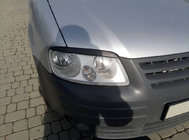 Volkswagen Caddy 2004–2010 Veke za žaromete (črne) fotografija 5