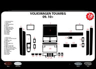 Volkswagen Touareg 2002–2010 Obloge armaturne plošče fotografija 2