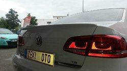 Volkswagen Passat B7 2012–2015 Spojler Meliset (za lakiranje, za EU) fotografija 3
