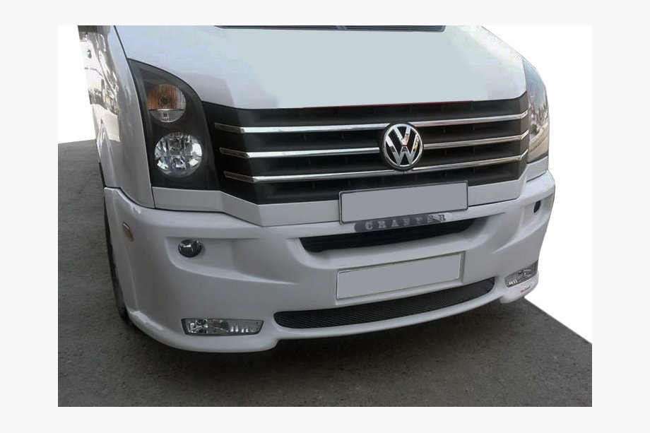 Volkswagen Crafter 2006–2016 Sprednji lip odbijača 2012↗ (Era s poševnino, za lakiranje) Image