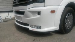 Volkswagen Crafter 2006–2016 Sprednji lip odbijača 2012↗ (Era s poševnino, za lakiranje) fotografija 3
