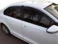 Volkswagen Jetta 2011–2018 Deflektorji oken s kromiranim trakom (4 kos, Niken) fotografija 1