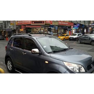 Kromirane obloge kljuk vrat (4 kosi, nerjavno jeklo) Daihatsu Terios 2006–2017 fotografija 2