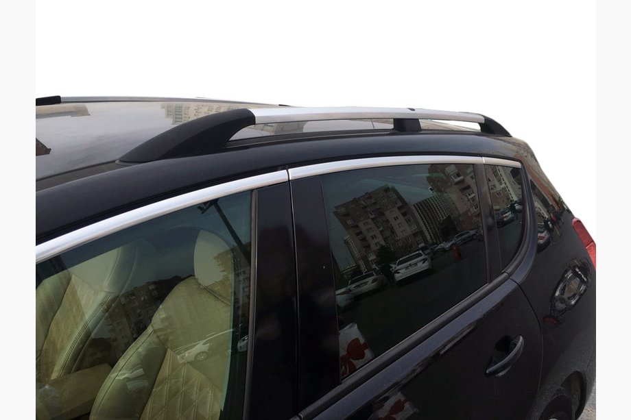 Peugeot 3008 2008–2016 Kromirane strešne letve (plastični nosilci) Image