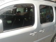 Renault Kangoo 2008–2020 Zunanje okrasne letve stekel (4 kosi, nerjavno jeklo) 2 kosa, Carmos - turško nerjaveče jeklo fotografija 3