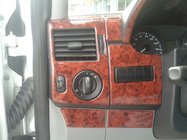 Mercedes Sprinter W906 2006–2018 Dekorativne obloge armaturne plošče (Meric, 50 delov) Karbon fotografija 8
