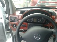 Mercedes Sprinter W906 2006–2018 Dekorativne obloge armaturne plošče (Meric, 50 delov) Karbon fotografija 10