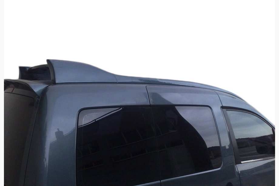 Volkswagen Caddy 2004–2010 Strešni relingi s spojlerjem HRV-type (za lakiranje) Image