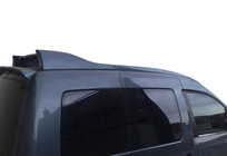 Volkswagen Caddy 2004–2010 Strešni relingi s spojlerjem HRV-type (za lakiranje) fotografija 1