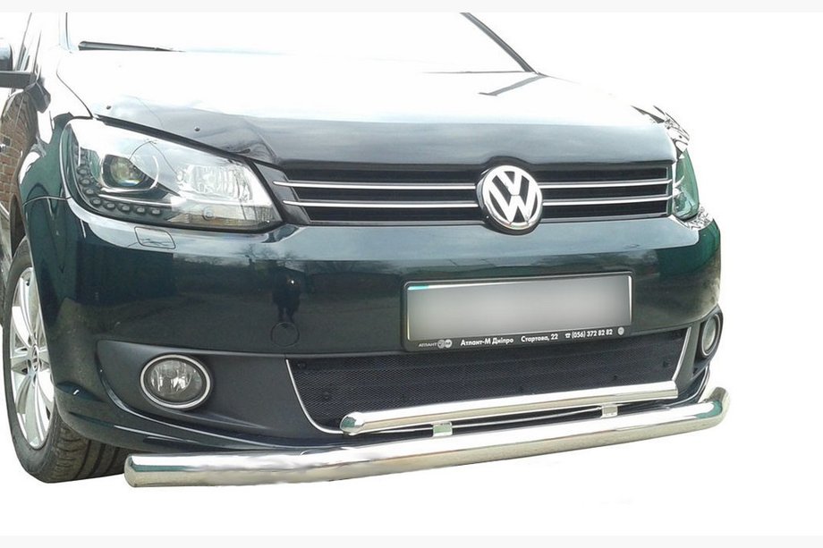 Volkswagen Caddy 2010–2015 Sprednji dvojni zaščitni lok 70/48 mm (nerjaveče jeklo) Image