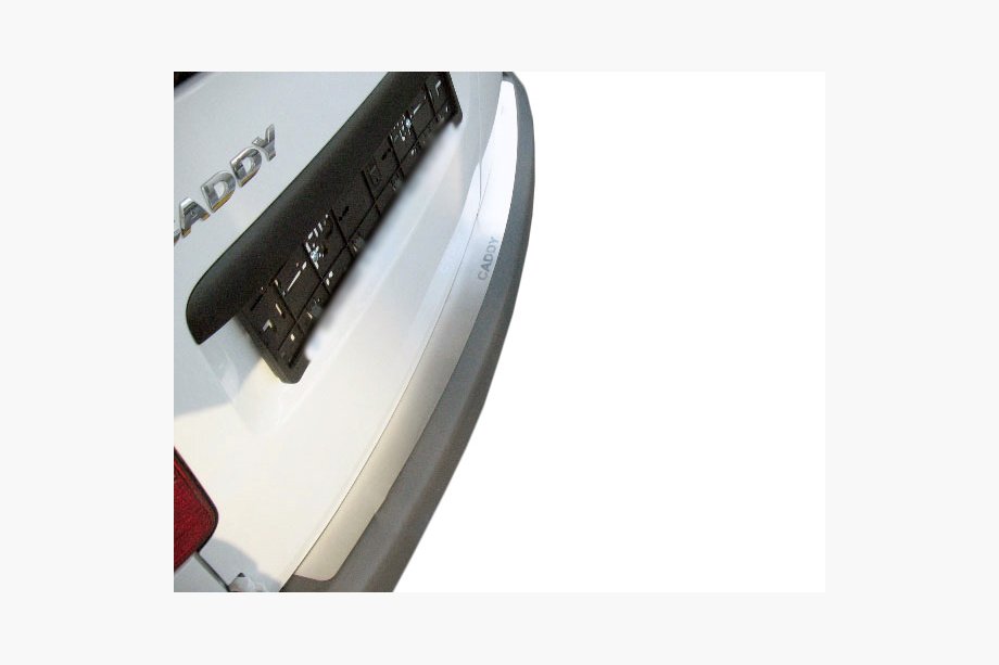 Volkswagen Caddy 2004–2010 Ravna obloga zadnjega odbijača (Nataniko, nerjavno jeklo) Image
