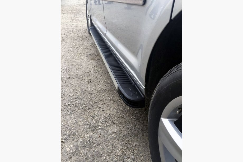 Volkswagen Caddy 2004–2010 Stranske stopnice MAYA (2 kosa, aluminij) Image