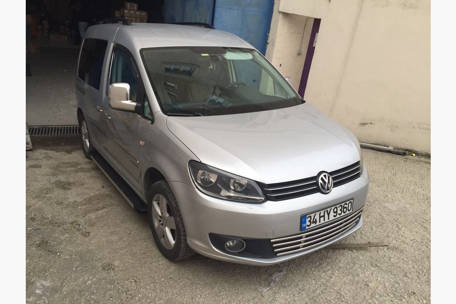 Volkswagen Caddy 2004–2010 Kromirani pokrovi ogledal (2 kosa) Kromirana plastika Fotografija 3