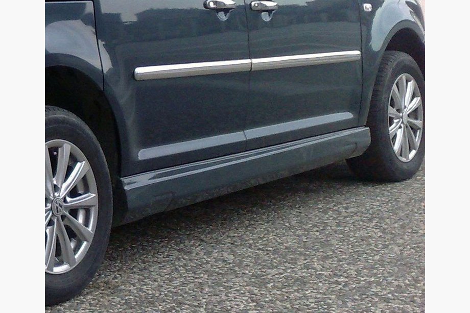 Volkswagen Caddy 2004–2010 Stranski pragovi New Model (za lakiranje) Image