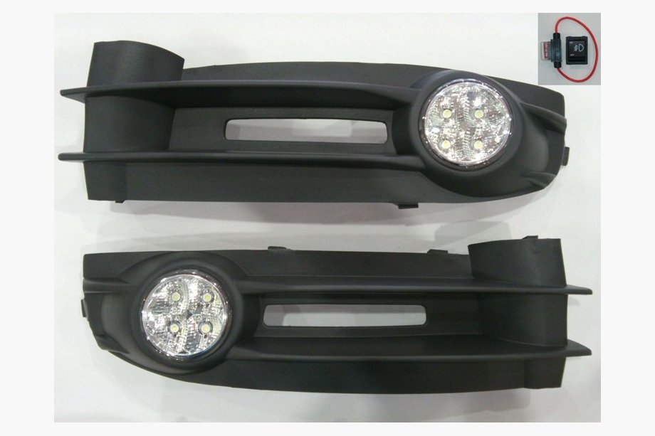 Volkswagen Caddy 2004–2010 Komplet meglenk (LED) Image