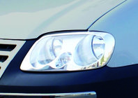 Volkswagen Caddy 2004–2010 Nerjaveči okrasni pokrovi za žaromete (2 kosa) fotografija 4