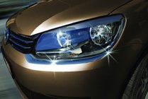 Volkswagen Caddy 2010–2015 Obrobe žarometov (2 kos, inox) fotografija 1
