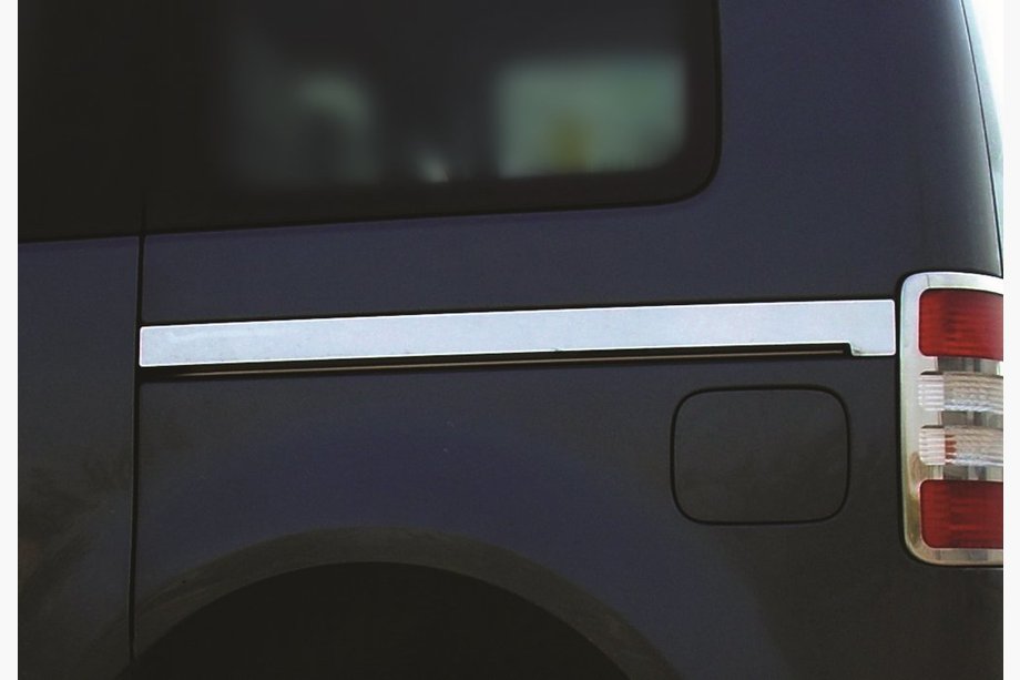 Volkswagen Caddy 2010–2015 Letev drsnih vrat (2 kosa, nerjavno jeklo) Image