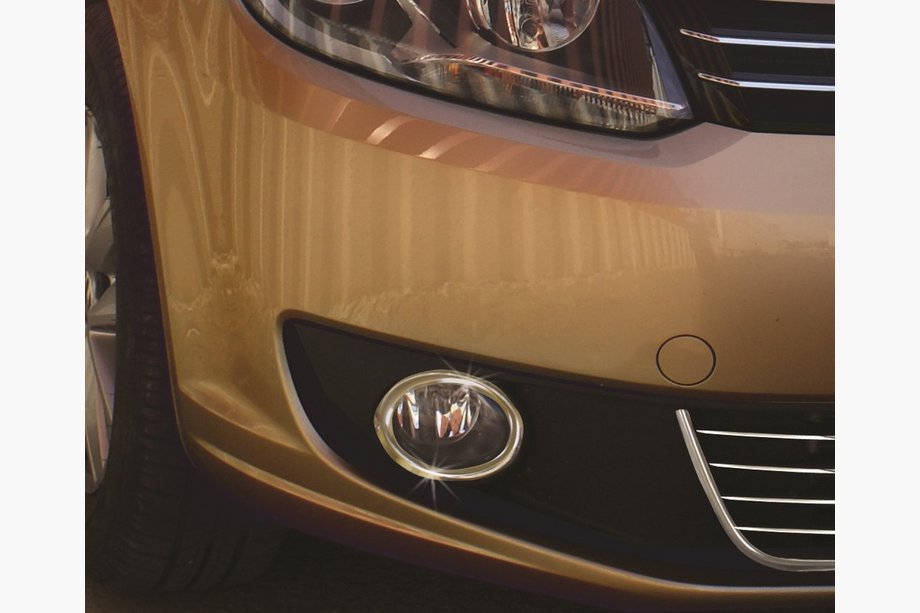 Volkswagen Touran 2010–2015 Kromirani okrasni pokrovi za meglenke (2 kos, nerjaveče jeklo) OmsaLine - italijansko nerjavno jeklo Image