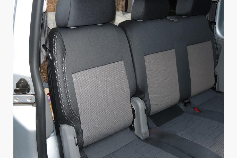 Volkswagen Caddy 2010–2015 Avtoprevleke (umetno usnje↗tkanina, Premium) Image