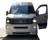 Volkswagen Crafter 2006–2016 Maska sprednjega odbijača 2012↗ (za 2 meglenki, za lakiranje) fotografija 2