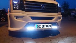 Volkswagen Crafter 2006–2016 Lipa sprednjega odbijača 2012↗ (Sport-3, za lakiranje) fotografija 8