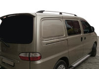 Hyundai H200, H1, Starex 1998–2007 Kromirane strešne vzdolžne letve Kovinske montažne noge fotografija 1