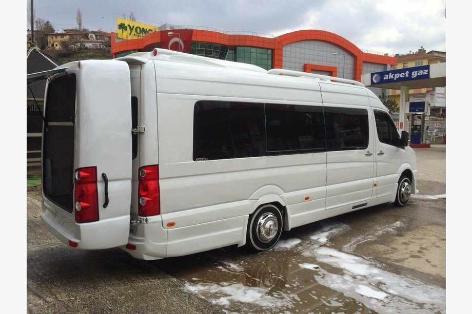 Volkswagen Crafter 2006–2016 Dodatni prtljažnik (za lakiranje) Fotografija 13