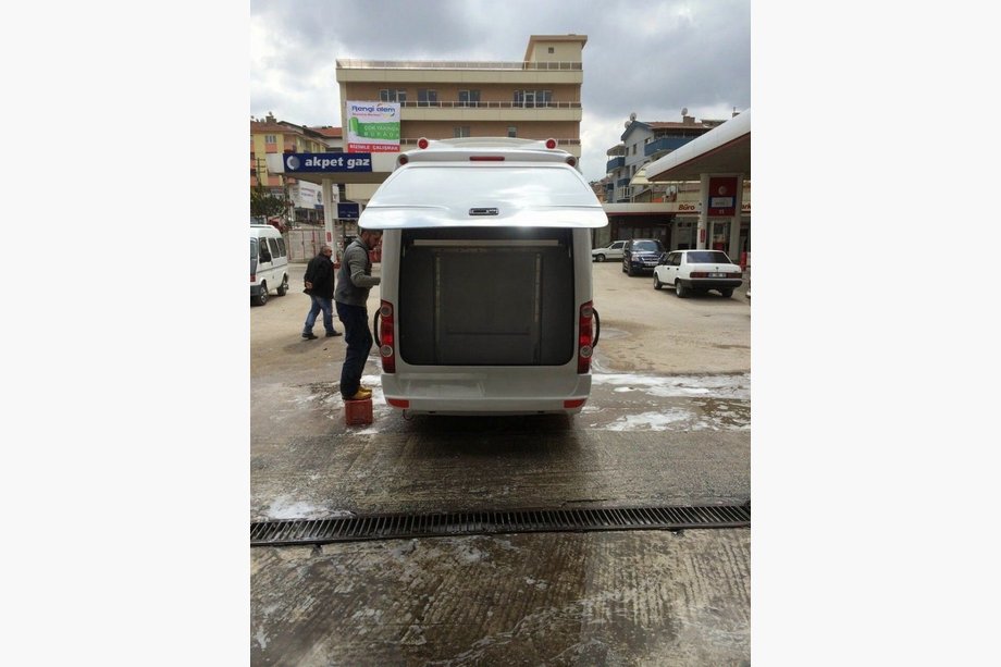 Volkswagen Crafter 2006–2016 Dodatni prtljažnik (za lakiranje) Fotografija 14