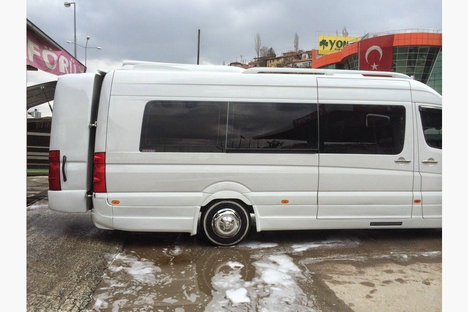 Volkswagen Crafter 2006–2016 Dodatni prtljažnik (za lakiranje) Fotografija 16