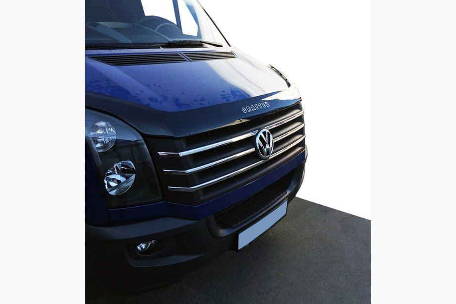 Volkswagen Crafter 2006–2016 RAZPRODAJA! Okrasne letvice za masko 2011-2017 (nepopoln komplet) Image