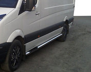 Nissan Interstar 2002–2010 Bočne zaščitne cevi (2 kos, nerjavno jeklo) fotografija 1